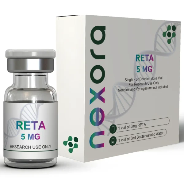RETA 5 mg - pudełko i fiolka Nexora