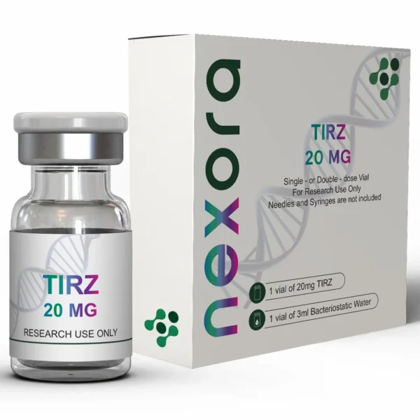 TIRZ 20 mg - pudełko i fiolka Nexora