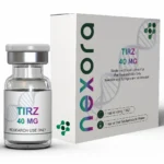 TIRZ 40 mg - pudełko i fiolka Nexora