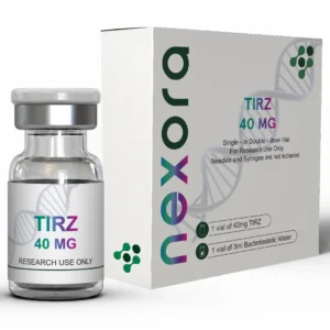 TIRZ 40 mg - pudełko i fiolka Nexora