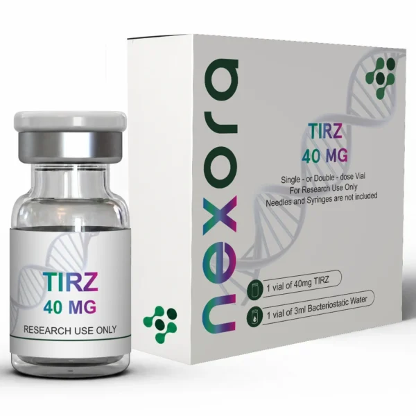 TIRZ 40 mg - pudełko i fiolka Nexora